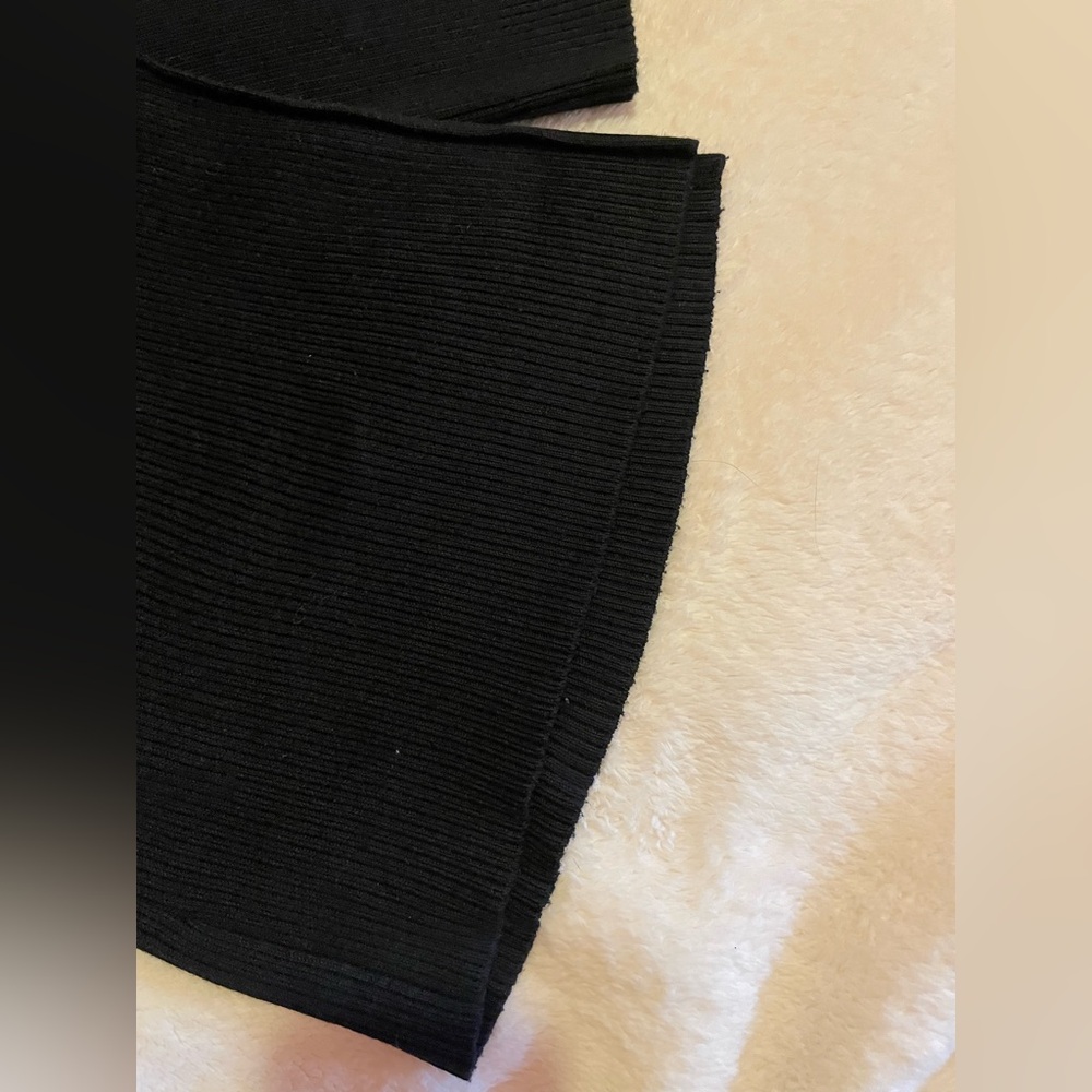ALO Yoga Black Ribbed Cardigan - Picture 12 of 13